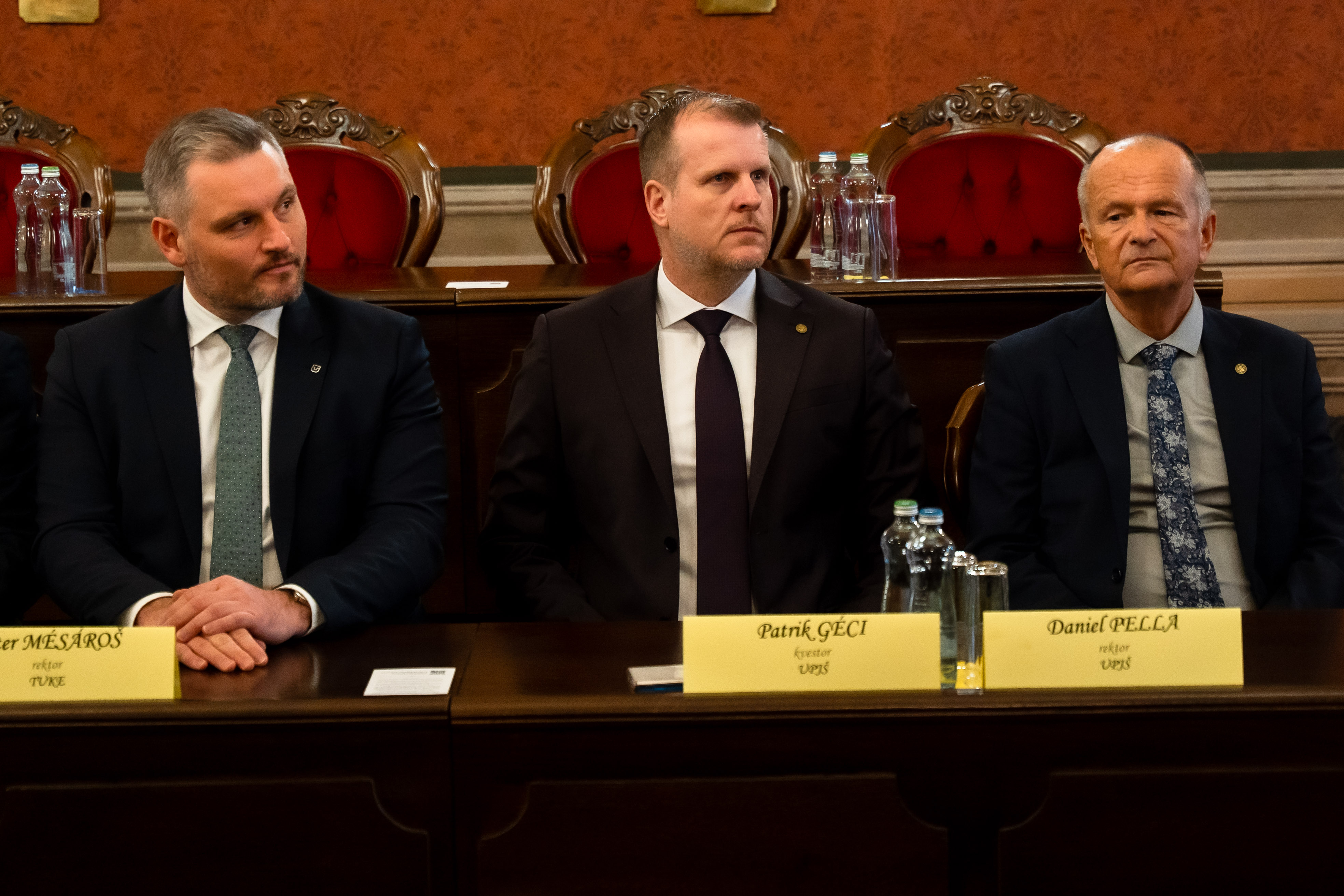 prijatie rektorov univerzit mesta Kosice a riaditelov nemocnic-5